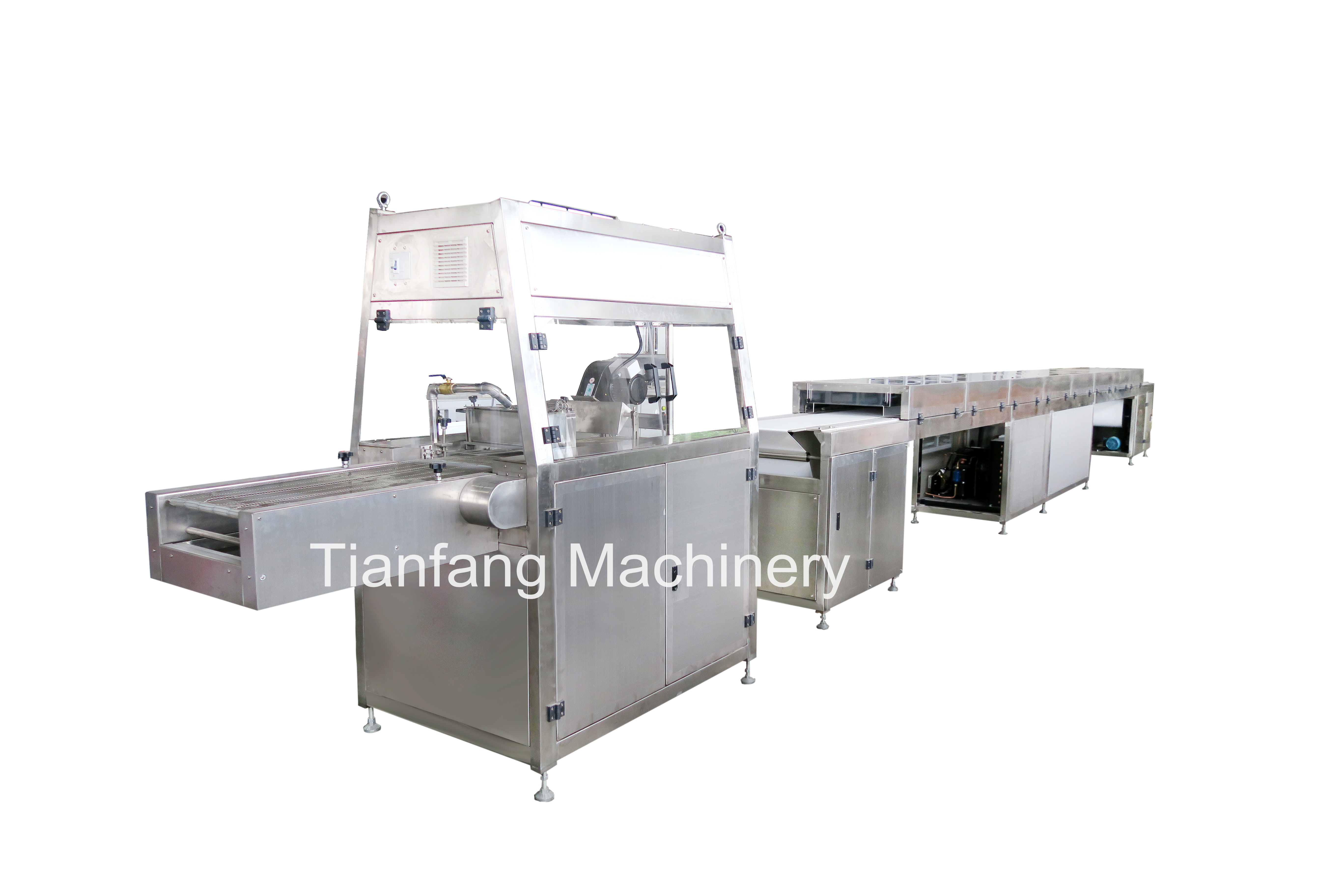 Chocolate Enrobing Machine